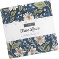 True Love Charm Pack by Lella Boutique 5-inch Precut Fabric Squares