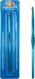 Weabetfu Aluminum Crochet Hook,Soft Grip Crocheting Hooks for Knitting