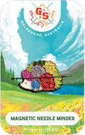 Floral Hedgehog Minder for Cross Stitch & Embroidery