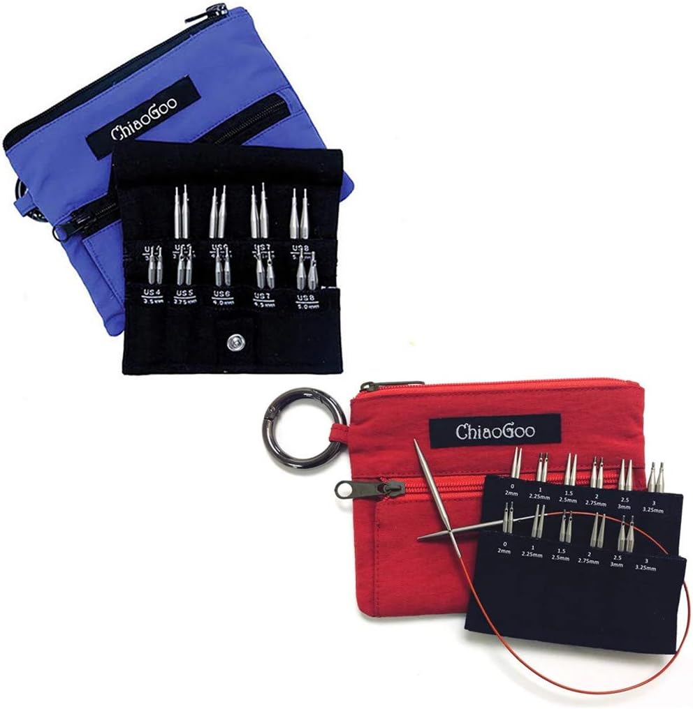 ChiaoGoo Twist Shorties Interchangeable Knitting Needle Set Bundle