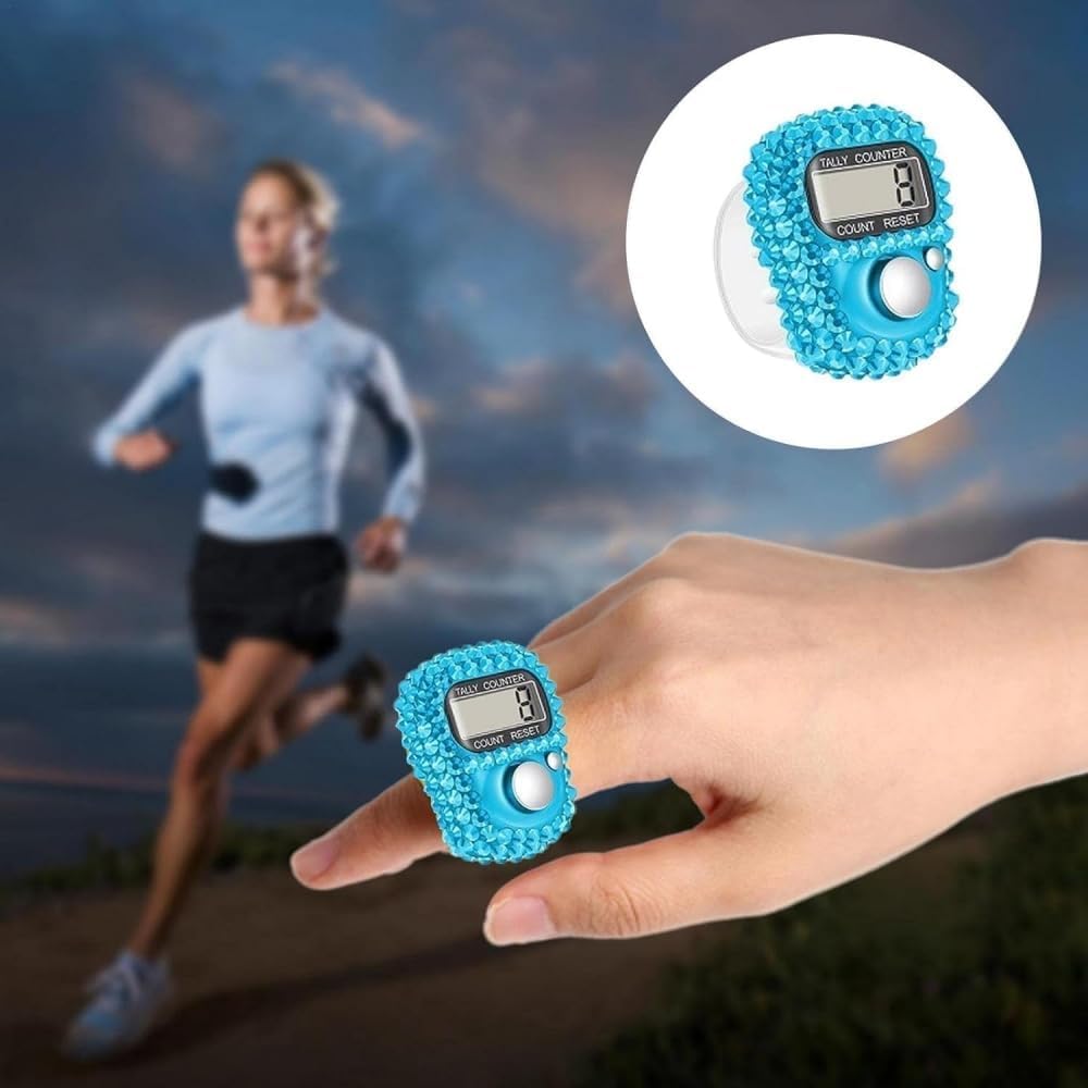 Electronic Finger Counter, Resettable Mini Lap Counter, Electronic
