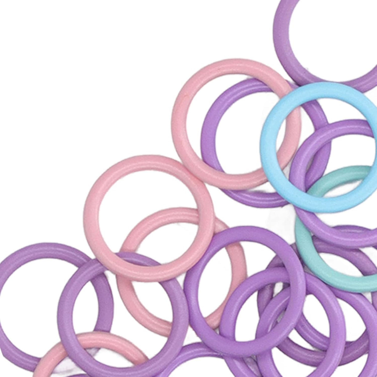 40pcs Round Locking Stitch Markers for Knitting Crochet