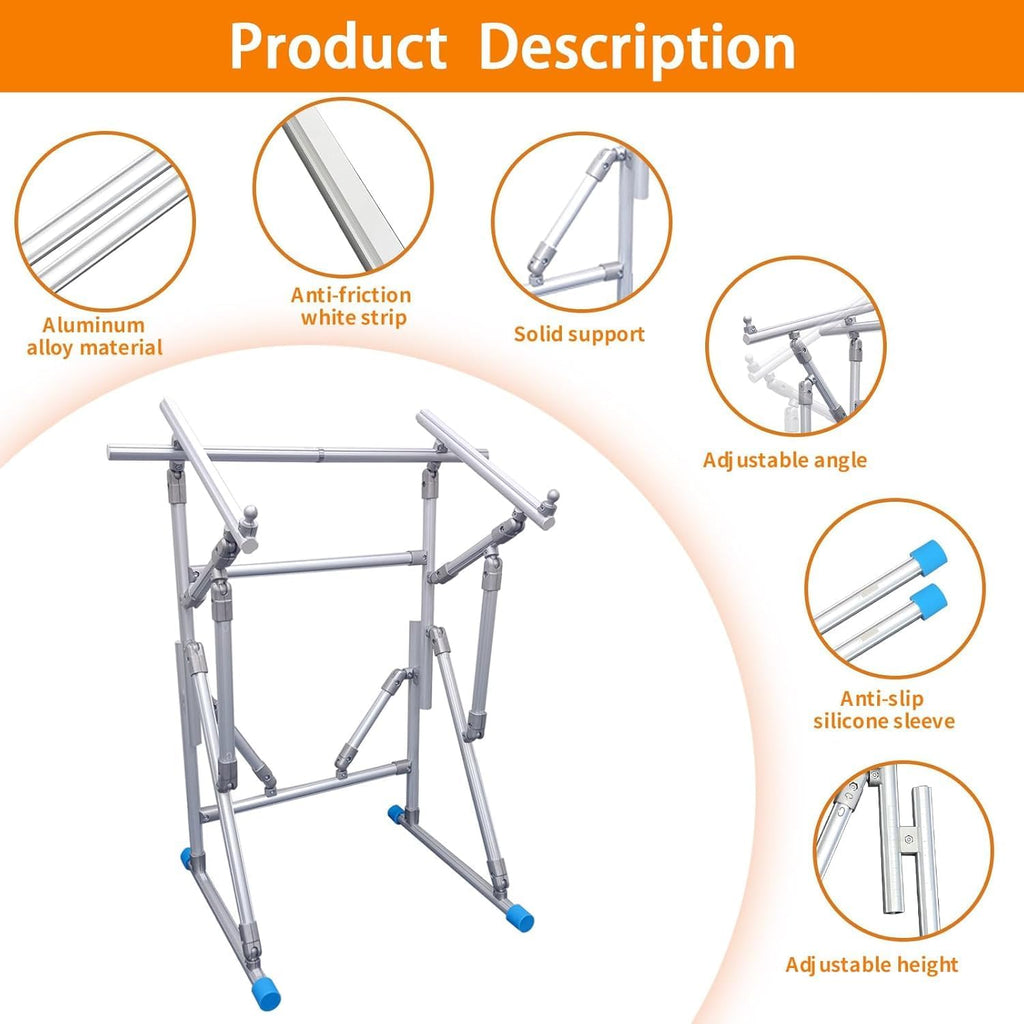 Couple Embroidery Art Cross-Stitch Stand Embroidery Frame Stand