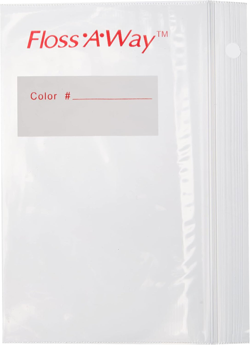 FL100 Floss-A-Way Organizer-3"X5" 100/Pkg