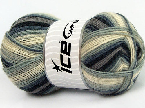 (1) 100 Gram Smart Sock Yarn - Superfine, Fingering, Superwash Wool