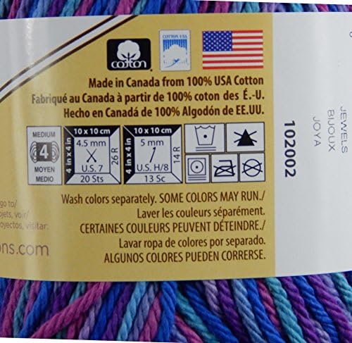 Bulk Buy: Lily Sugar'n Cream Yarn Bundle 100 Percent Cotton Solids and