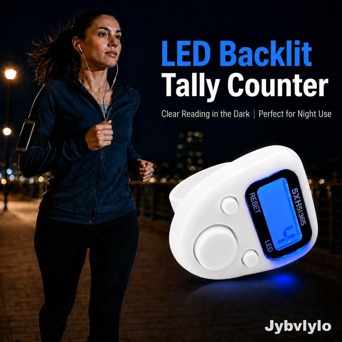 7 Pack Electronic Finger Counter, Digital Finger Tally Counter with