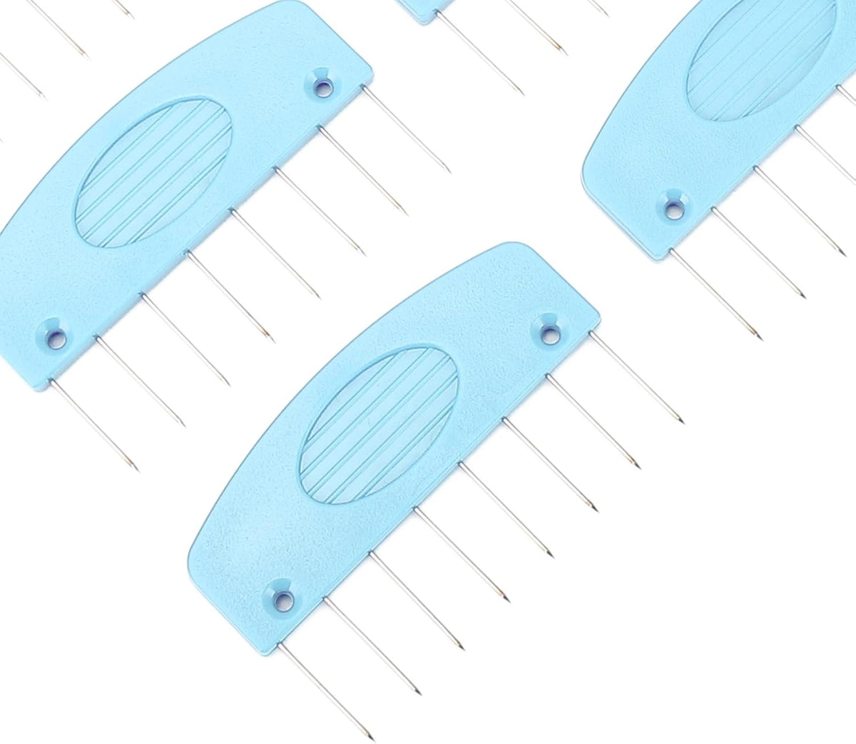 Asixxsix 20PCS Knit Blocking Pins Kit 0.8 inch Pin (Sky Blue)