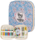 Crochet Hook Case,Portable Zipper Storage Organizer Bag for Crochet