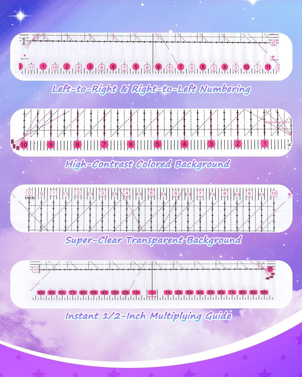 eZAKKA 20+1 Pack 10x10 Inch Cotton Fat Quarters Fabric Bundles & Quilt