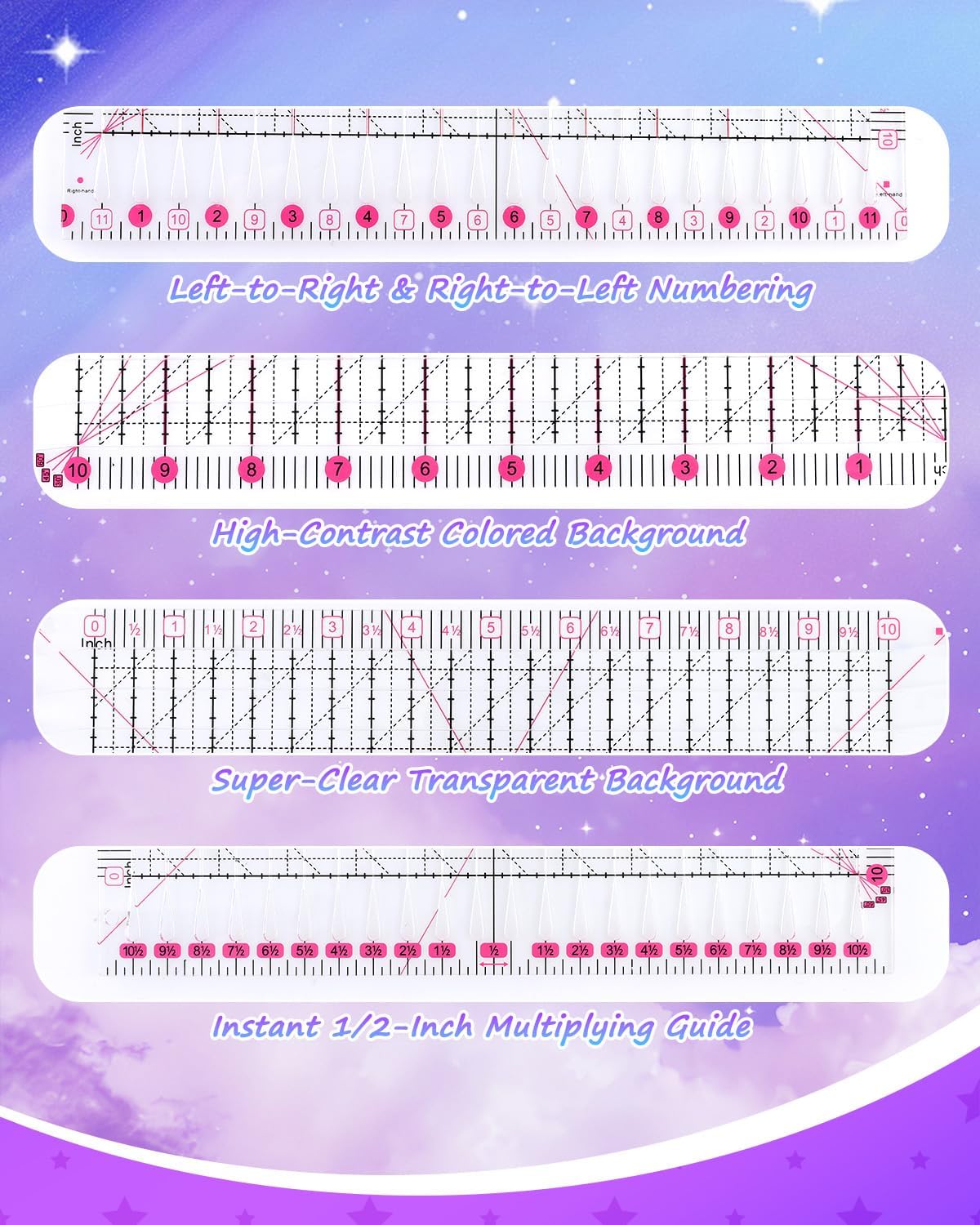 eZAKKA 20+1 Pack 10x10 Inch Cotton Fat Quarters Fabric Bundles & Quilt