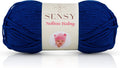 S Sensy Softee Baby - Premium Anti - Pill Acrylic Yarn Royal Blue