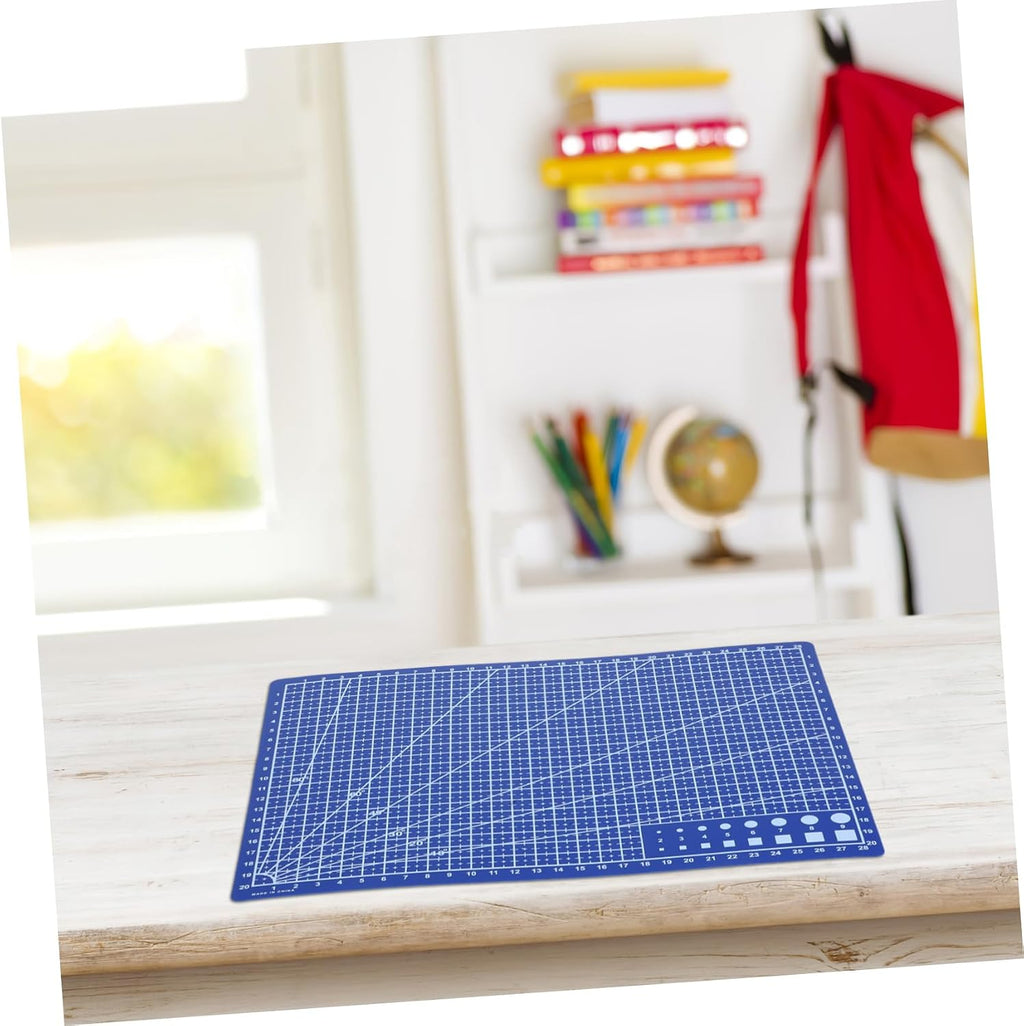 A4 Double Sided Self Healing Cutting Mat Board with Grid