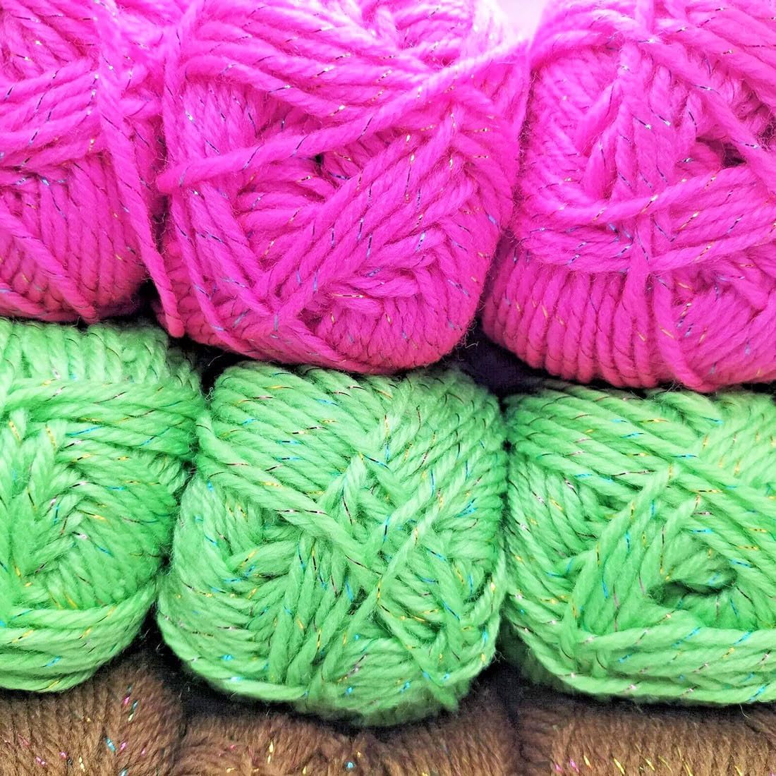250gram Sparkle Navy Blue Acrylic Yarn for Knit Crochet Projects