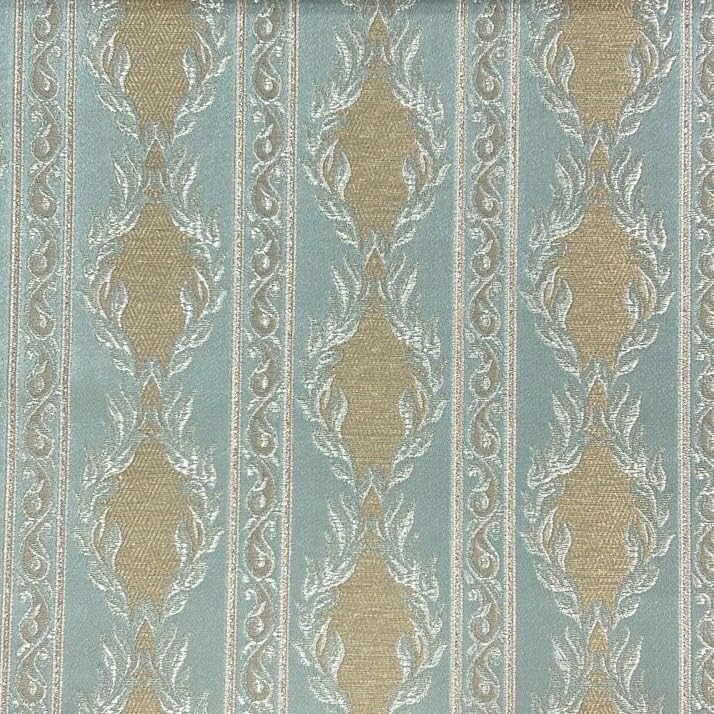 Luxurious Woven Jacquard Damask Stripes Heavy Furnishing Fabric for