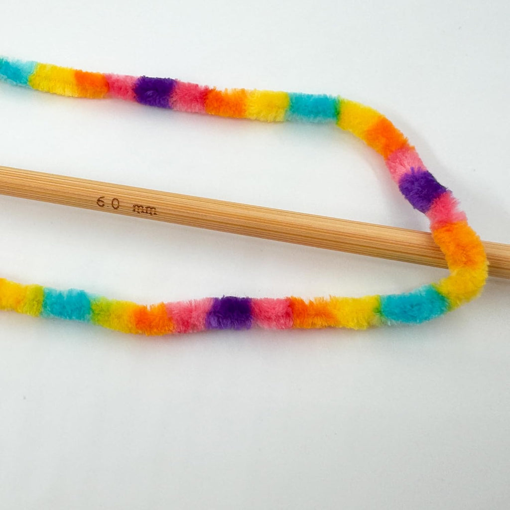 Cuddly Velvet Chenille Yarn, Super Soft Bulky, Rainbow