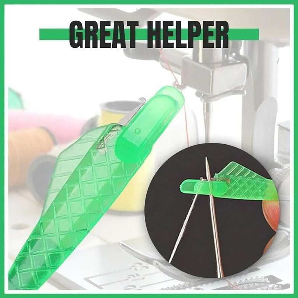 Automatic Sewing Needle Threader, Upgrade Fish Type Quick Needle