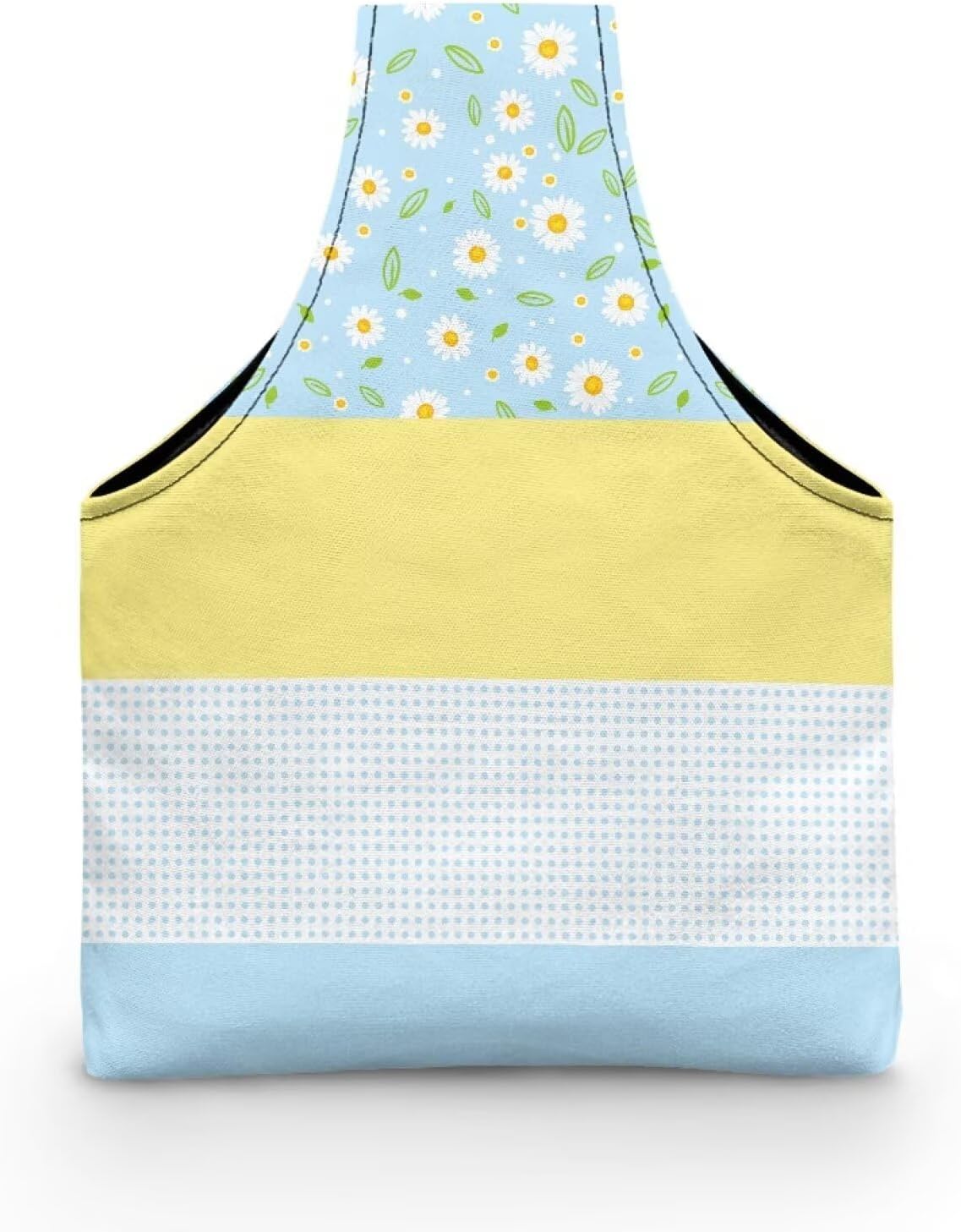 ZCFYGDX Fresh Daisy Patchwork Print Sewing Notions Organizer