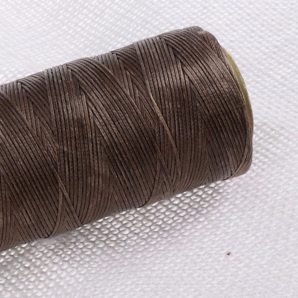 Brown Flat Wax Line for Leather Hand Stitching Projects No. 11