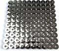 100 Bobbins L Sized Metal Bobbins for Embroidery Machines Barudan