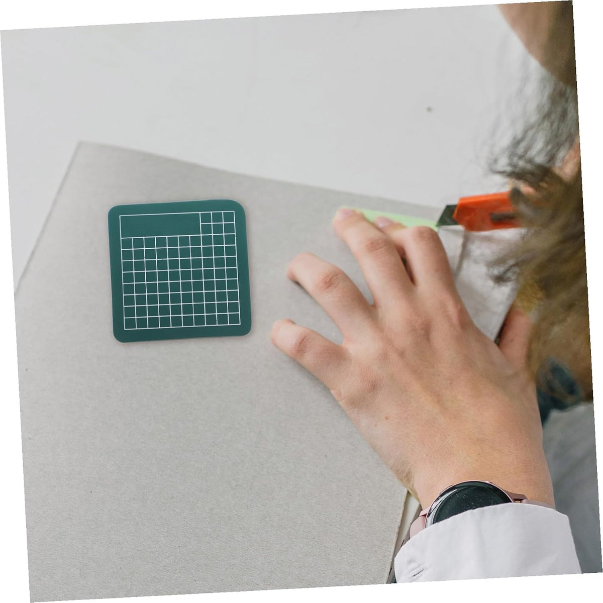 Mini Paper Cutting Mat for Sewing and Scrapbooking, 6x6cm
