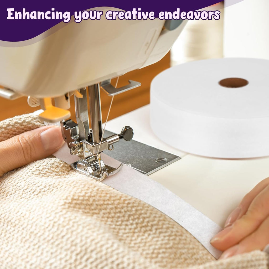 2 Rolls Nonwoven Batting Roll for Quilting Crafting and Sewing