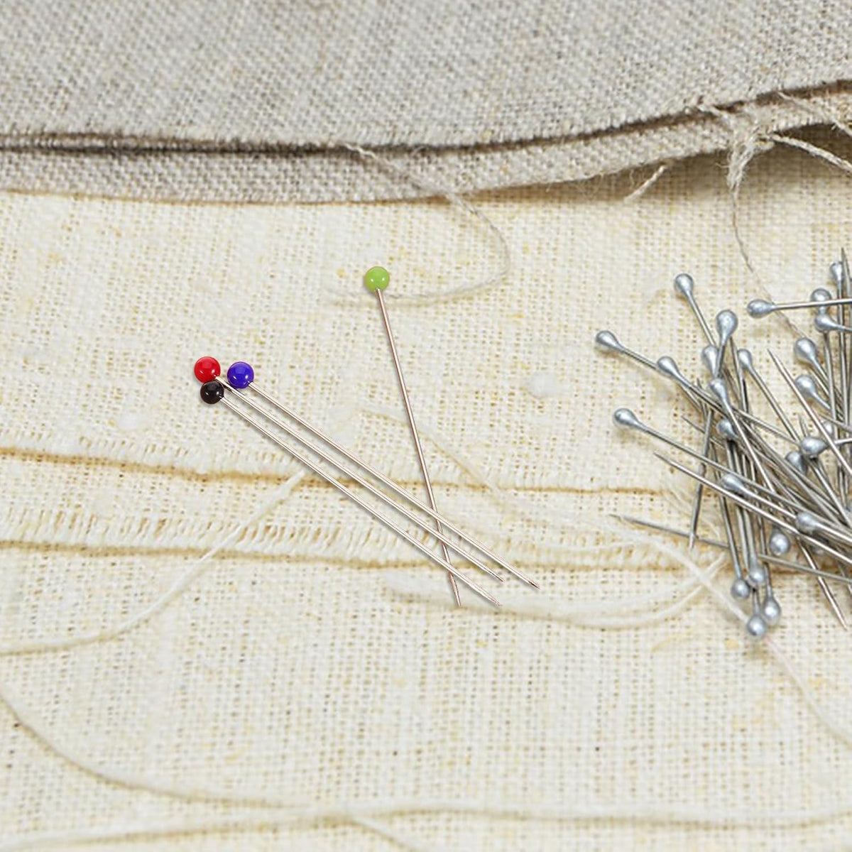 1000pcs MM Glass Headed Sewing Pins, Dressmaking and DIY Crafts