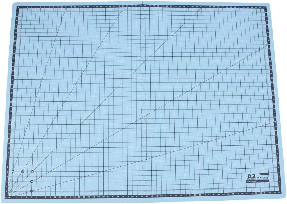 Portable Folding A2 Self Healing Cutting Mat, Craft Cutting Board with