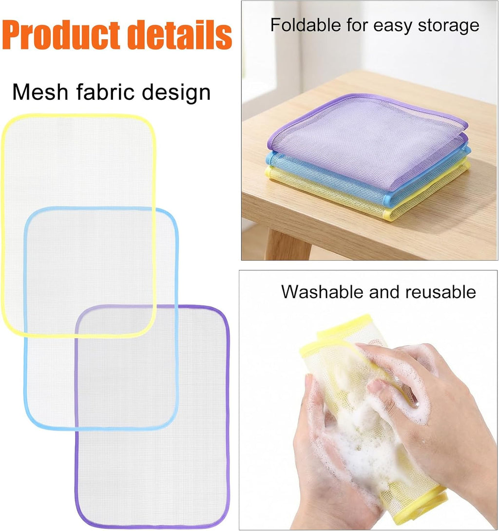3 Pcs Pressing Cloth for Ironing, Ironing Cloth