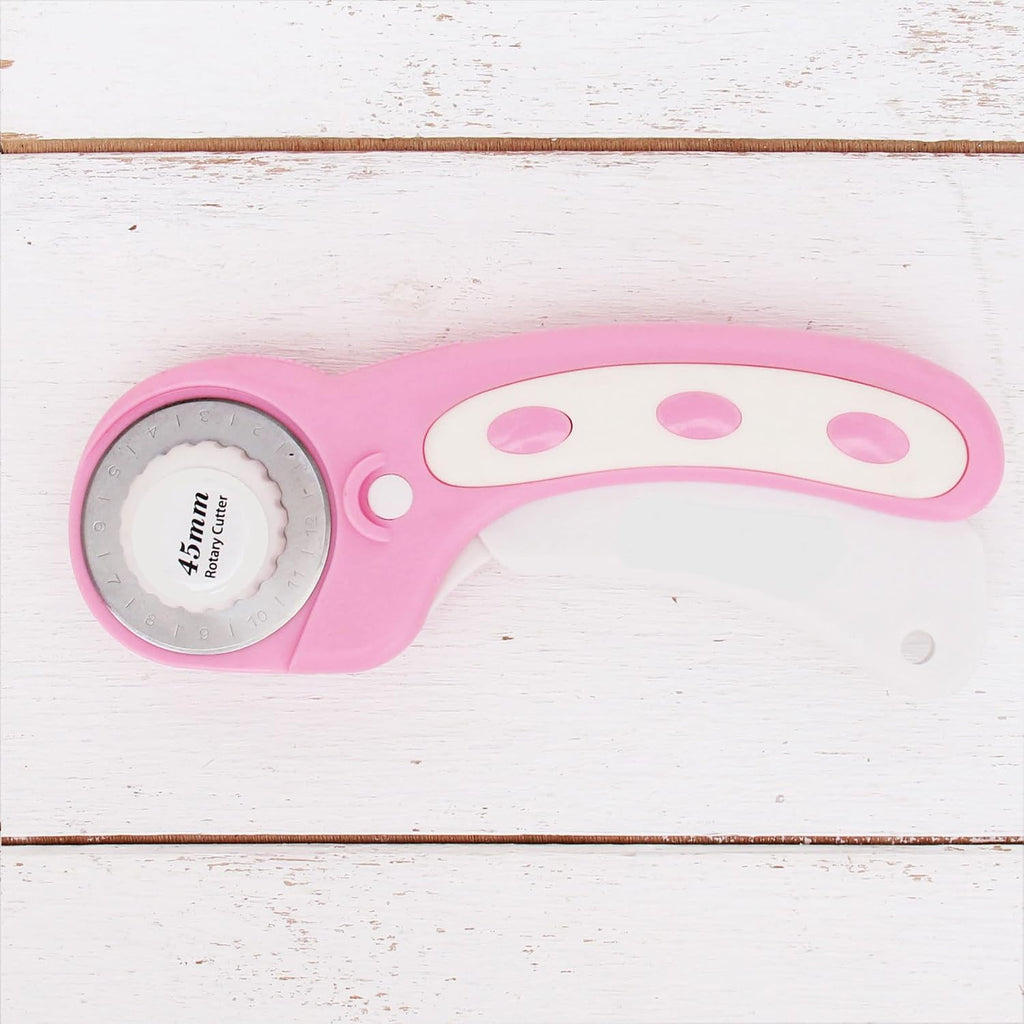 Threadart Ergonomic 45mm Rotary Cutter 45mm Blade Premium Long Life