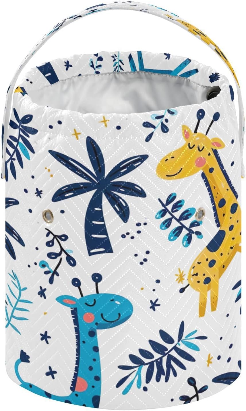 YETTASBIN Giraffe Yarn Storage Bag, Large Crochet Knitting Bag