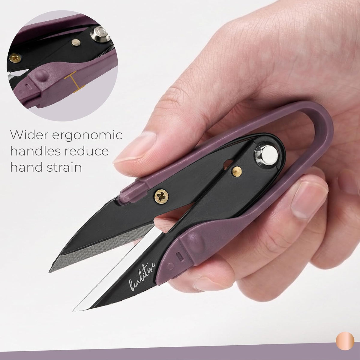 Beaditive Premium Thread Snips - Thread, Yarn, Embroidery Snipper for