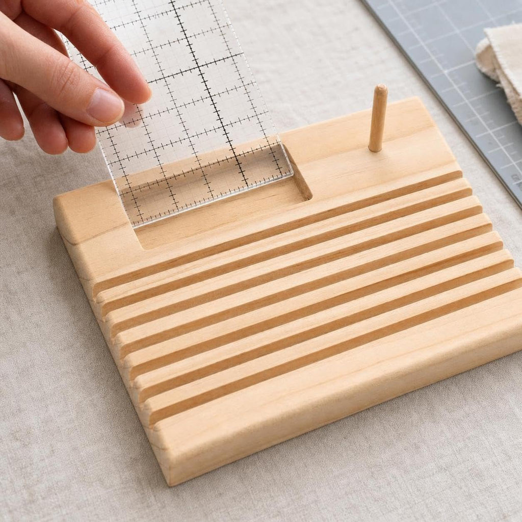 Quilting Ruler Holder Wood Modern Minimalist Sewing Organizer for