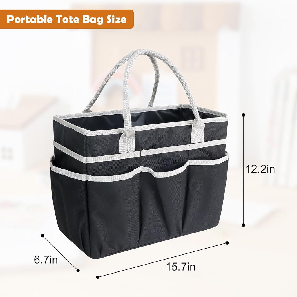 Craft Organizer Tote Bag for Art, Sewing and Office Storage