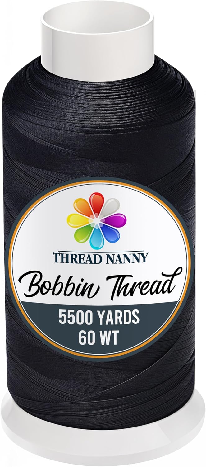 Huge Machine Embroidery Bobbin Thread Cones 60 WT 1 Spool 5500 Yards