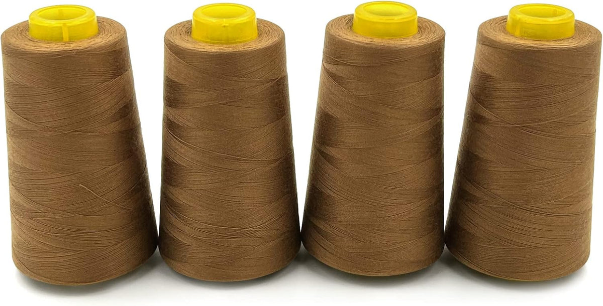 Tortoise 4 Cones of 3000 Yards Each Spool Thread for All Purpose