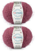 Wooly Yarn for Knitting and Desing for Scarves or Cozy Blankets