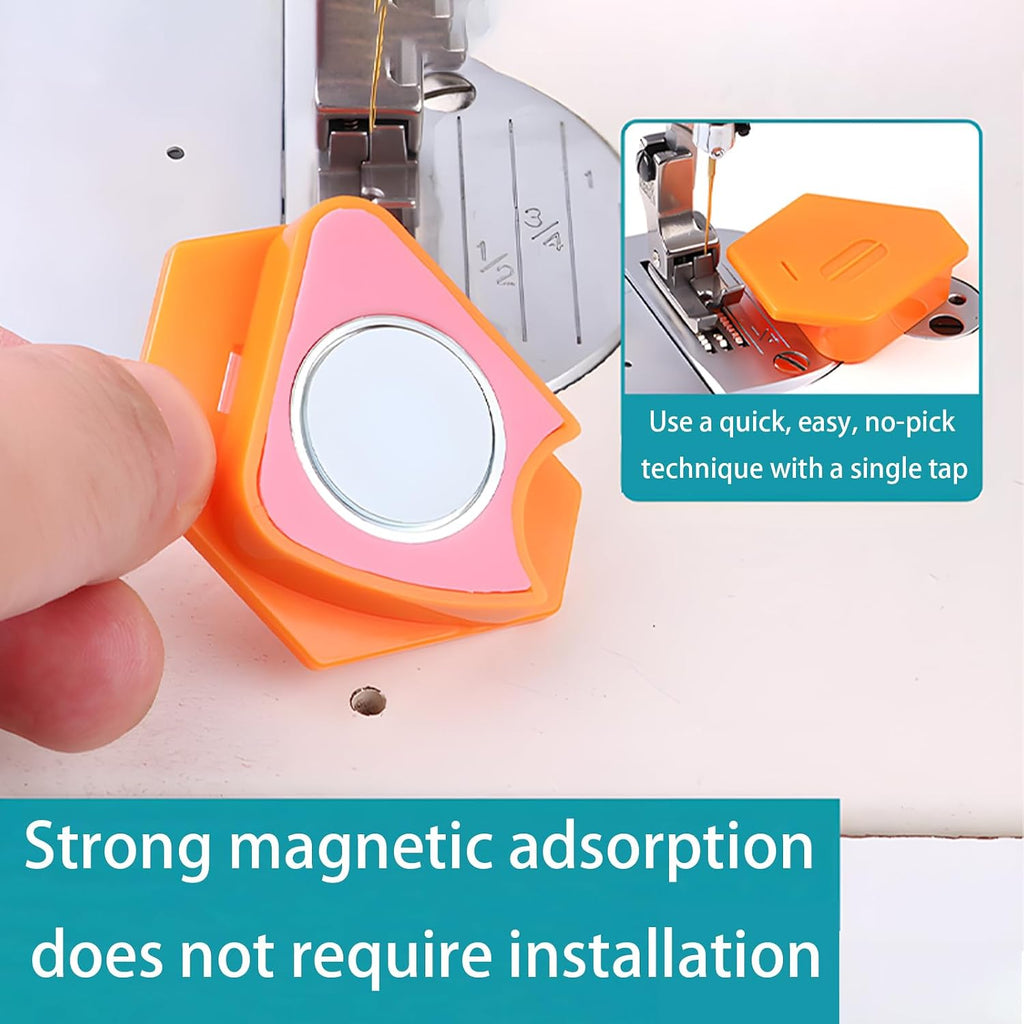 Anytin 3PCS Magnetic Seam Guide for Sewing Machine,Polygonal