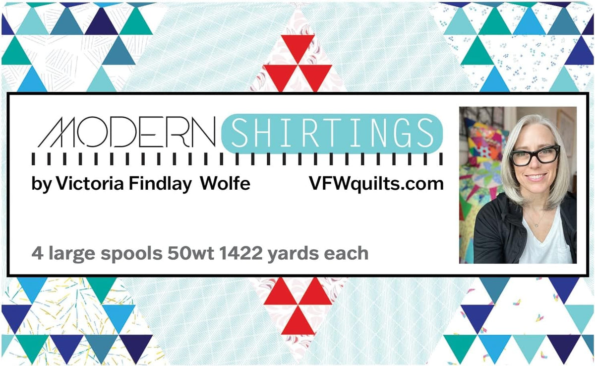 Aurifil USA Modern Shirtings by Victoria Findlay Wolfe 50wt 4 Large
