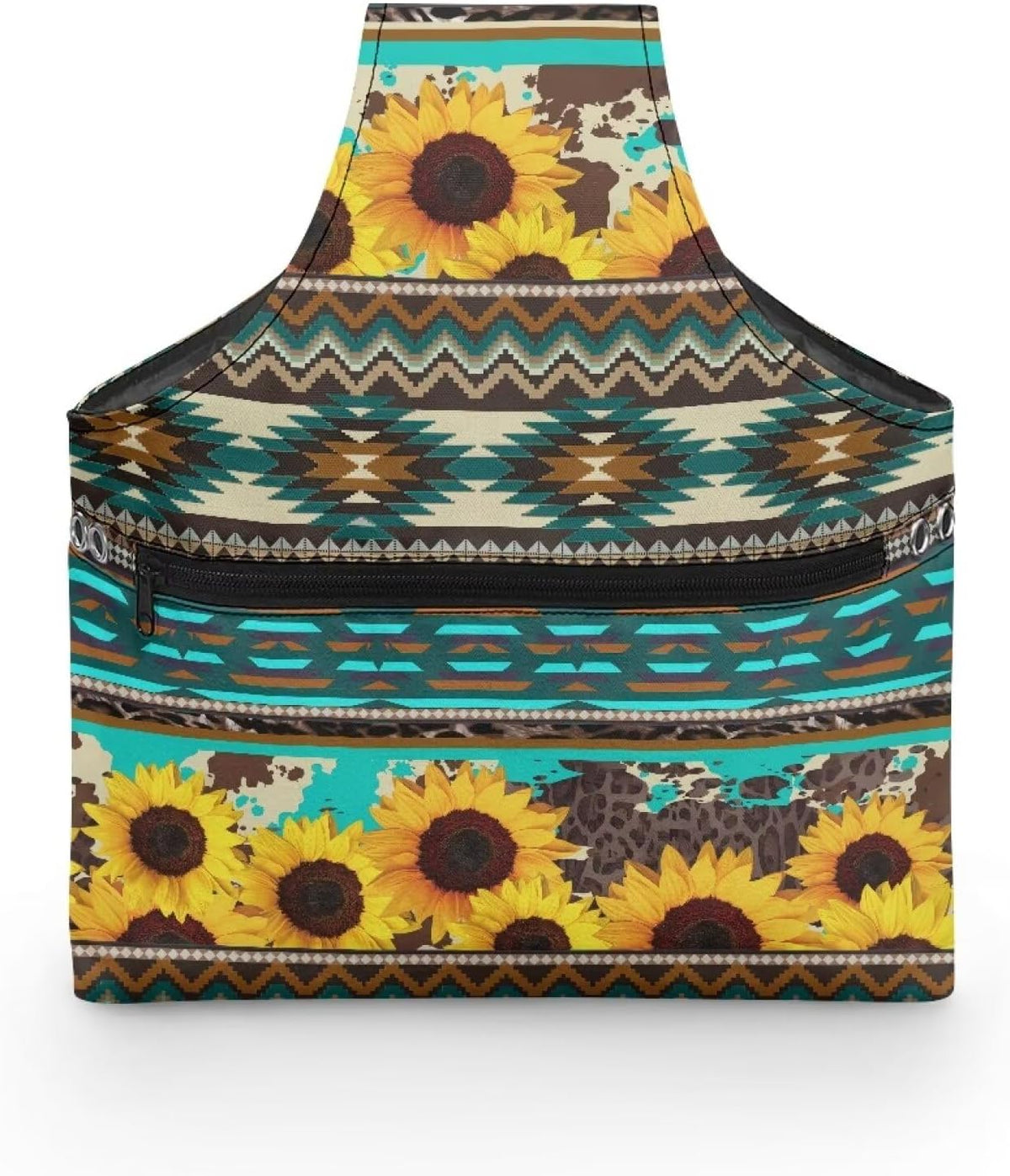 Snilety Sunflower Boho Needleworks Kits Storage Bag for Sewing Floss