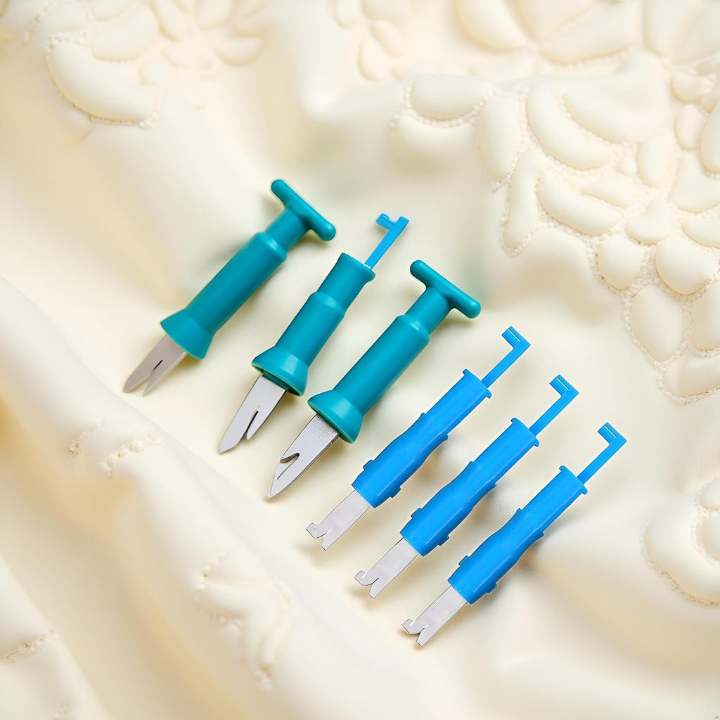 3Pcs Elderly People Automatic Sewing Machine Needle Threader Line