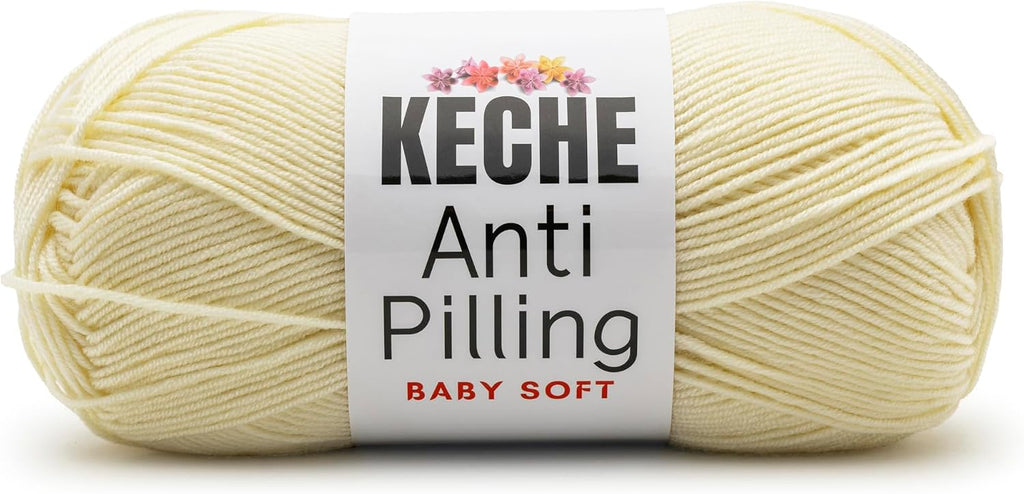 Soft DailyKnit DK Yarn, 100% Anti-Pilling Acrylic for Knitting