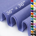 XSEINO Lavender Large Felt Fabric 36" X 36 "(1 Square Yard), 1.4 mm