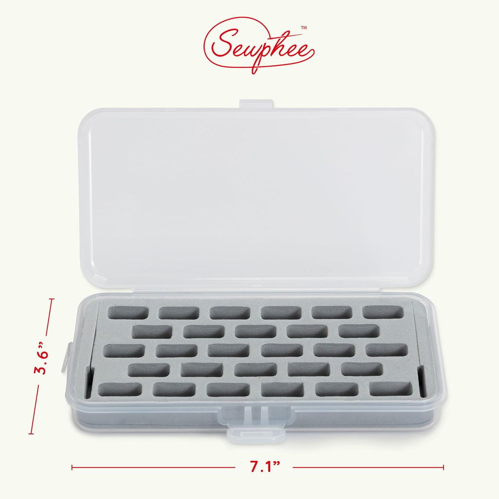 Set of 2 Bobbin Holder Organizer Case – Compatible with Singer Sewing