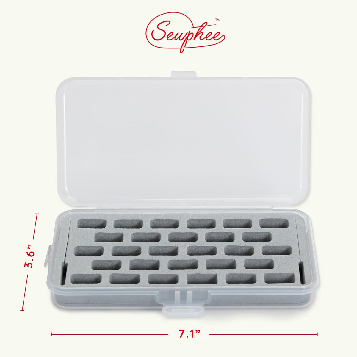 Set of 2 Bobbin Holder Organizer Case – Compatible with Singer Sewing