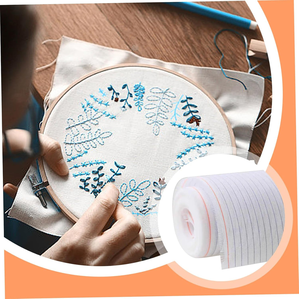 Waste Canvas for Cross Stitching 14CT Disposable Cross Stitches Fabric