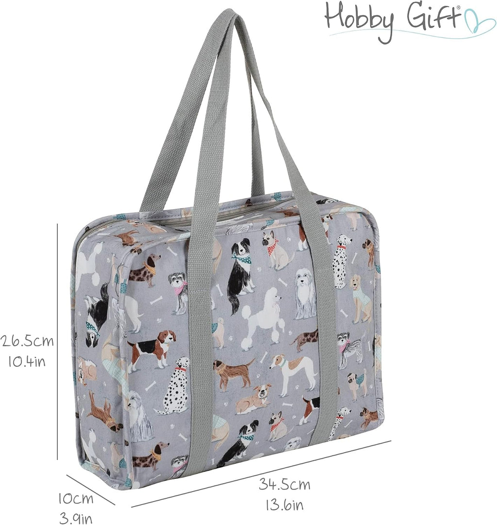 Hobby Gift Project Case Sewing and Yarn Storage Bag with Internal