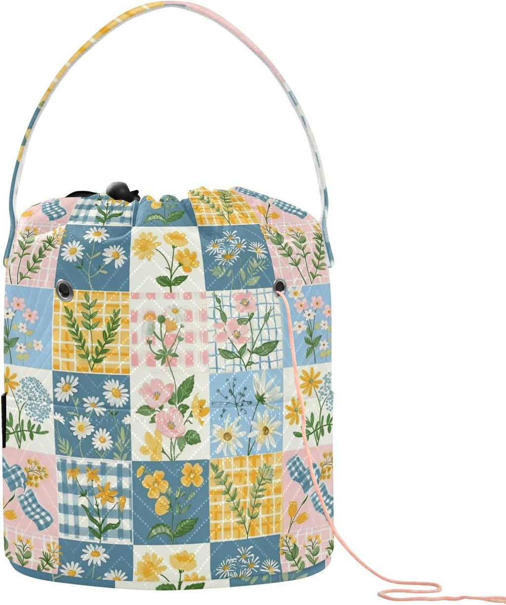 Crochet Bag Organizer Yarn Storage Knitting Bags and Totes