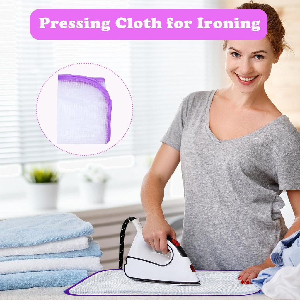 Pressing Cloth for Ironing,2 Pcs Ironing Cloth To Protect