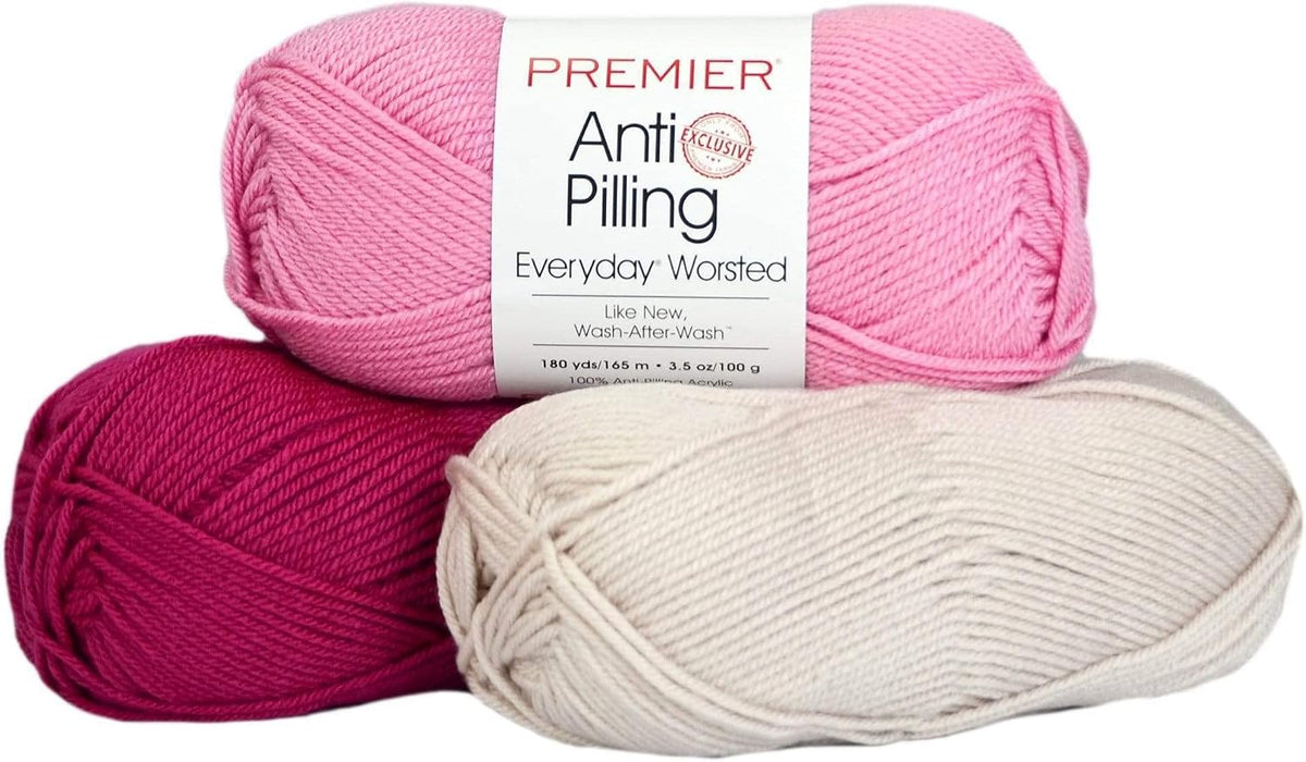 Premier Yarns Everyday Worsted, Linen, Medium Weight, 3.5 oz